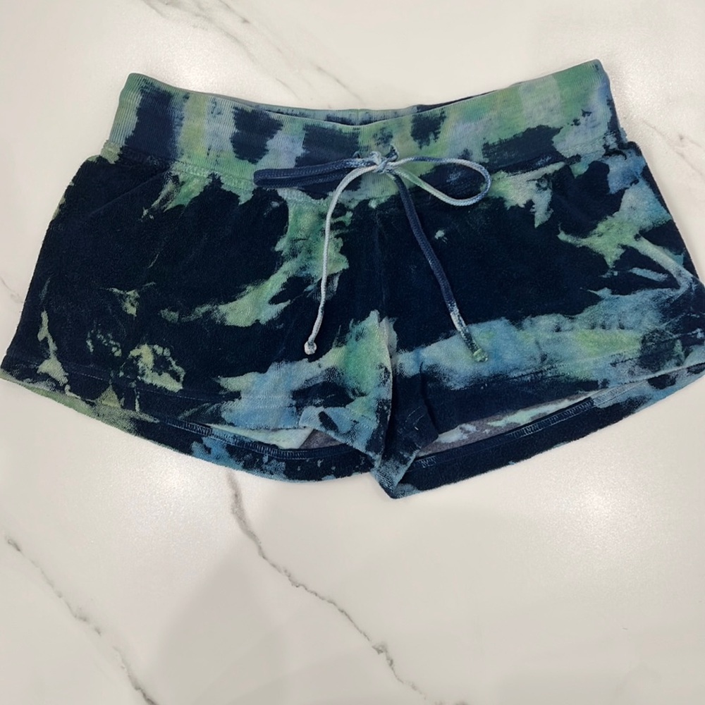 Hard Tail Forever Juniors Large Low Rise Terry Cloth Short.